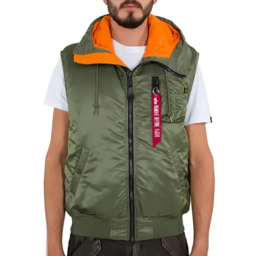 Alpha Industries Hooded MA-1 Vest